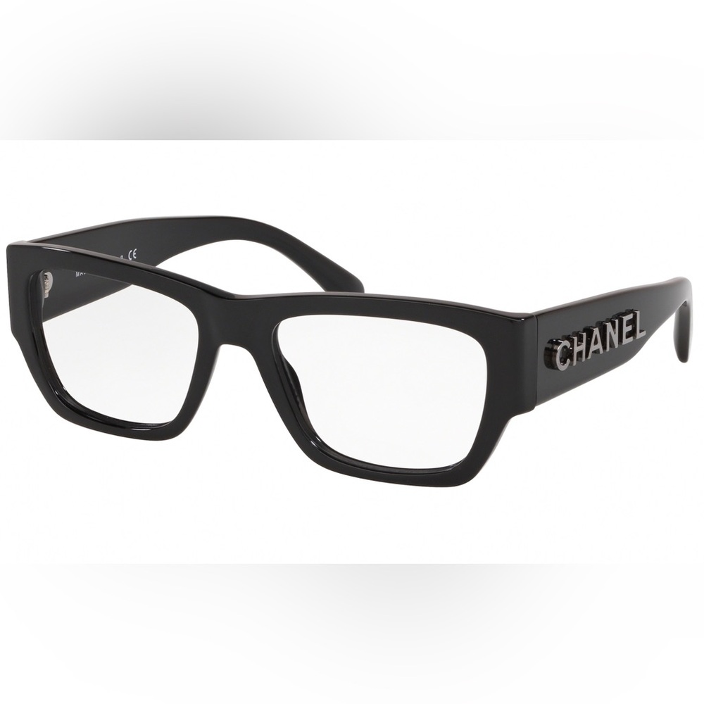 CHANEL Glossy Black Eyewear